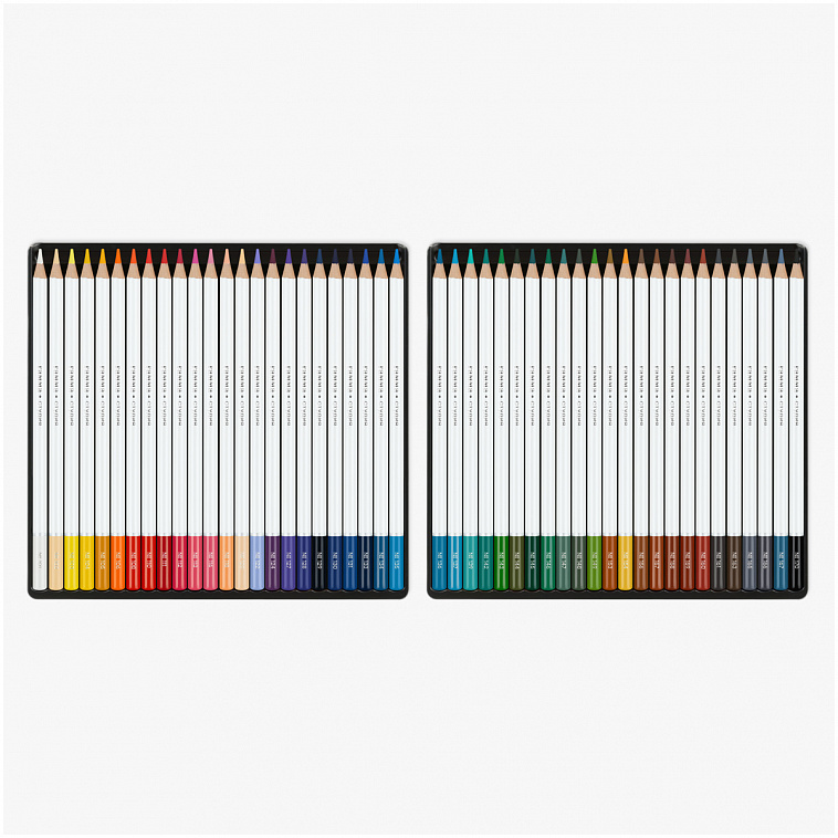 Набор карандашей цветные Гамма "Студия", 48 цв., заточен., картон. упаковка