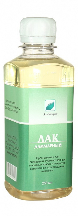 Лак даммарный ЭМТИ 250 мл 606x758