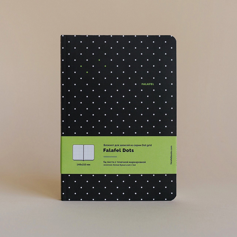 Блокнот FALAFEL BOOKS А6B Dots 606x758