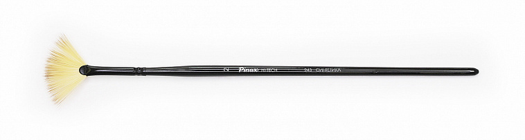 Кисть синтетика №2 веерная Pinax "HI-TECH 243" короткая ручка 606x758