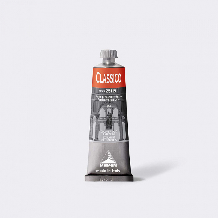 Масло Maimeri "CLASSICO" 60 мл Красный прочный светлый   606x758