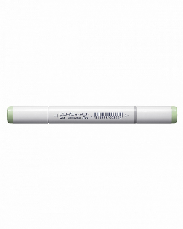 Маркер COPIC sketch G12 (светло-зеленый, sea green)  606x758