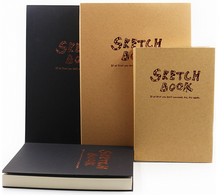 Альбом для эскизов Potentate Simple Sketch Book (Craft Cover) A4 120 л 100 г