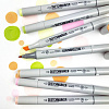 Набор маркеров Sketchmarker Basic 4 set 12 Базовые оттенки сет 4 (12 маркеров + сумка органайзер) 2