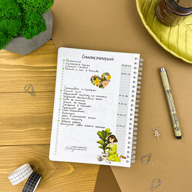 Планер неделя Remarklee "Comfort zones" MyPPlanner А5 606x758