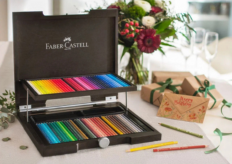 Набор карандашей цветных Faber-castell "Polychromos" 72 цв проф-ные