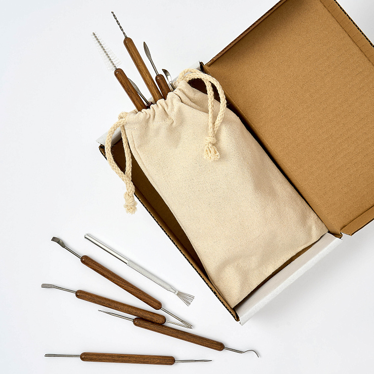 Набор стеков для лепки Малевичъ, 11 предметов 606x758