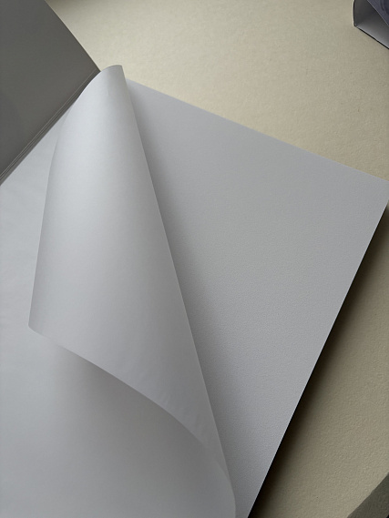 Альбом для пастели nuance. 27x39 см, абразивная бумага, 8 л., белый и черный, HARD 606x758