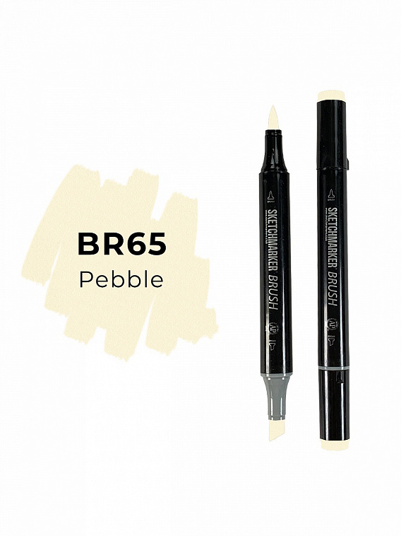 Маркер двухсторонний на спиртовой основе Sketchmarker Brush Цвет Коричневая галька 606x758