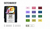Набор маркеров Sketchmarker Basic set 7 12 шт  2