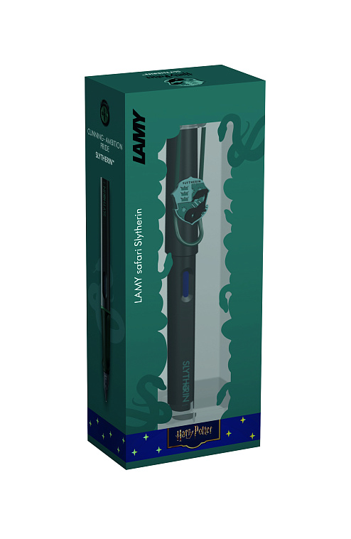 Ручка перьевая Lamy "0B5 FH safari" Harry Potter" Slytherin, EF 606x758