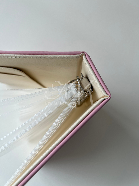 Альбом для фото и выкрасок  Languo, 16х14,5х4,5 см, розовый 606x758