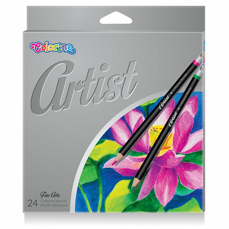 Набор карандашей цветных Colorino "Artist" 24 цветов