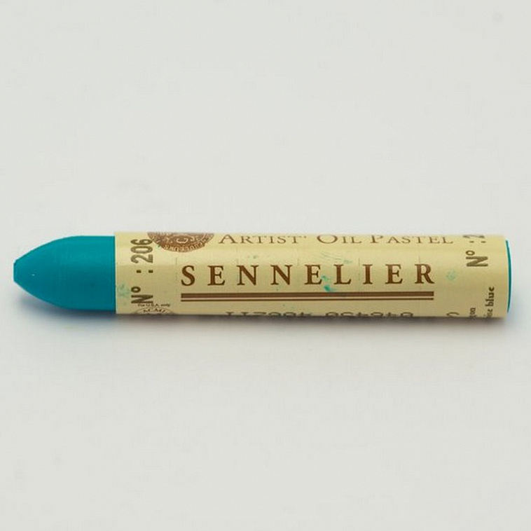 Пастель масляная Sennelier бирюзовый 606x758