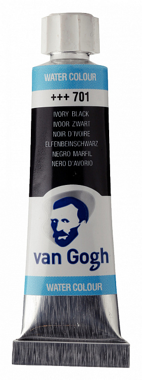 Акварель Talens "Van Gogh" 10 мл Черная слоновая кость   606x758