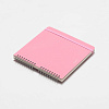 Скетчбук для акварели FALAFEL BOOKS 190х190 мм, Pale pink 25 л, 200 г, на пружине 2