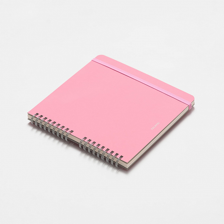 Скетчбук для акварели FALAFEL BOOKS 190х190 мм, Pale pink 25 л, 200 г, на пружине 606x758