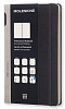Записная книжка в линейку Moleskine "Professional" Large, 130х210 мм 240 стр, обложка черная 1
