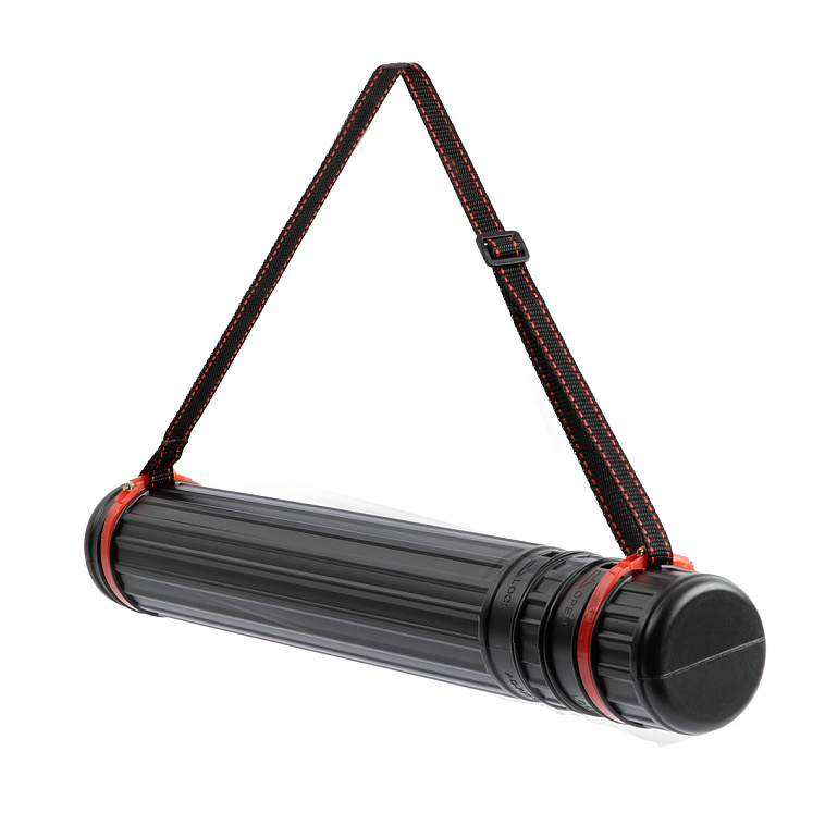 Тубус телескопический на ремне VISTA-ARTISTA TUB-02, черный 606x758