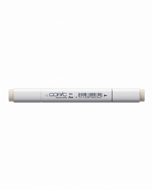 Маркер COPIC W0 (теплый серый, warm gray) (оттенок №0)  606x758