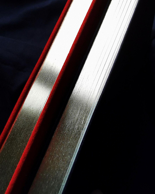 Ежедневник Maxgoodz "Holy Journal" 13х21 см, 100 г, обложка красная