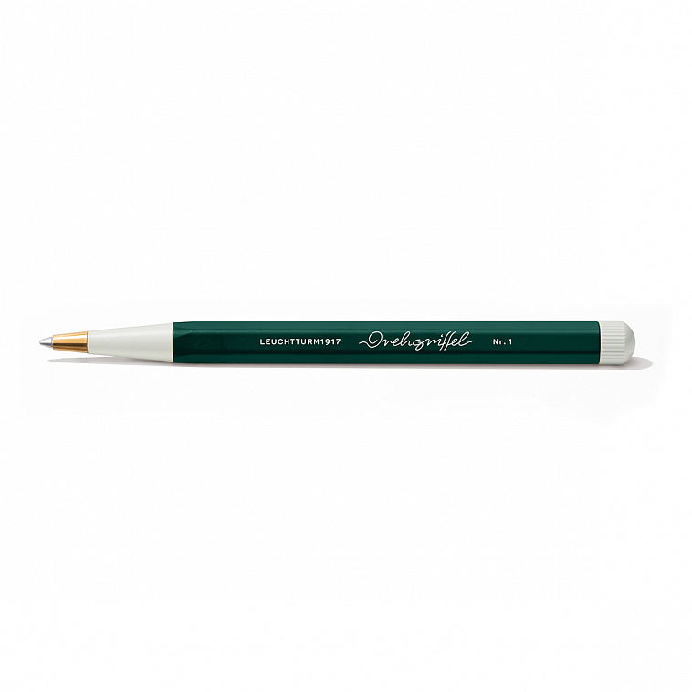 Ручка шариковая Leuchtturm1917 Drehgriffel Nr.1 чернила синие , цвет корпуса: Зеленый лес 606x758