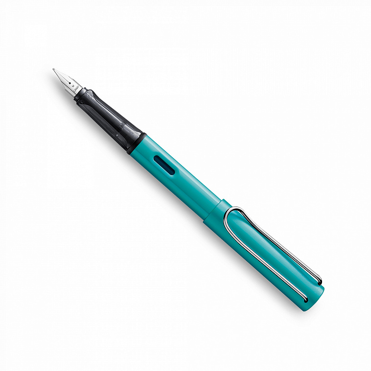 Ручка перьевая LAMY 023 al-star, М Турмалин, синие чернила