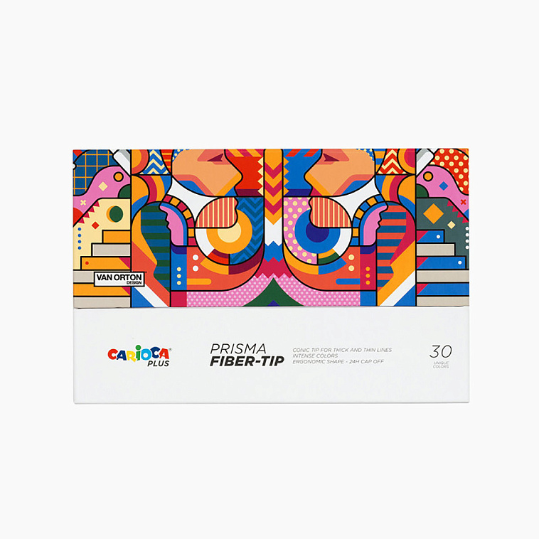 Набор маркеров для скетчинга "Carioca Plus" 30 цв. 606x758