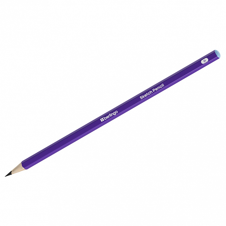 Карандаш чернографитный Berlingo "Sketch Pencil" Н, шестигранный, заточен. 606x758