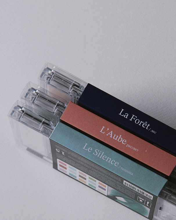 Набор пастели прессованной nuance. Pastel Dualité, Le Silence (тишина), 15 цв 606x758