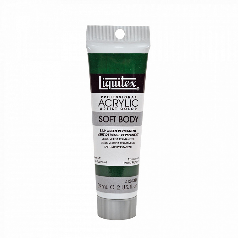 Акрил Liquitex "Soft body" 59 мл Травяной зеленый 606x758