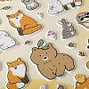 Наклейки объемные MESHU "Forest animals", 10*23 см, пакет европодвес 2