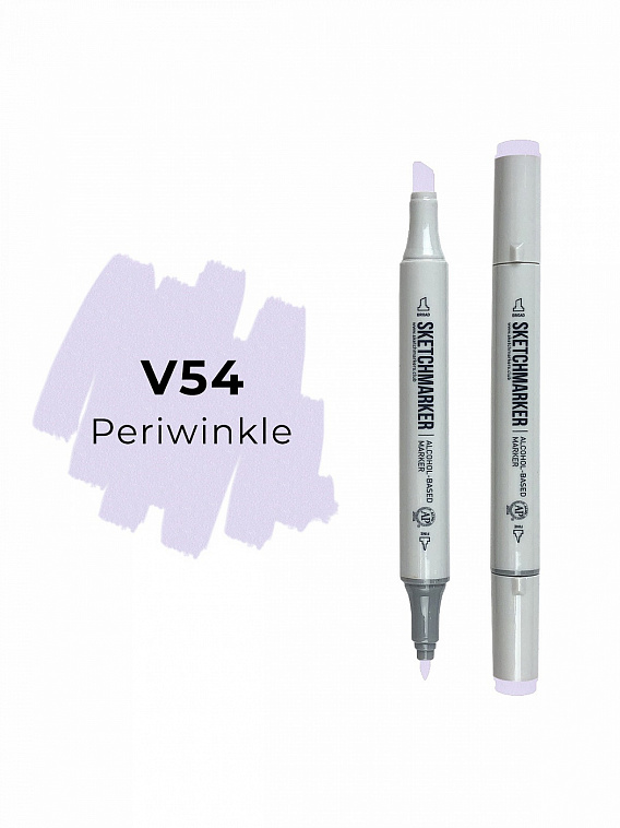 Маркер двухсторонний на спиртовой основе Sketchmarker Цвет Барвинок 606x758