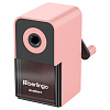 Точилка механическая Berlingo "Instinct", цвета розовый, пласт. корпус, инд. упак.