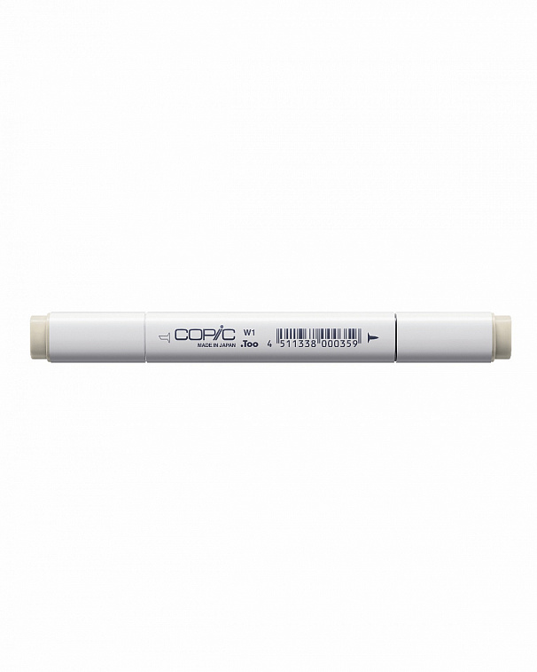 Маркер COPIC W1 (теплый серый, warm gray) (оттенок №1)  606x758