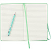 Блокнот в линейку "JOY BOOK" А5 96 л 70 г, иск.кожа, Снежная мята 2