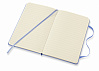 Записная книжка в линейку Moleskine "Classic" Pocket 9x14 см 192 стр., обложка голубая гортензия 4