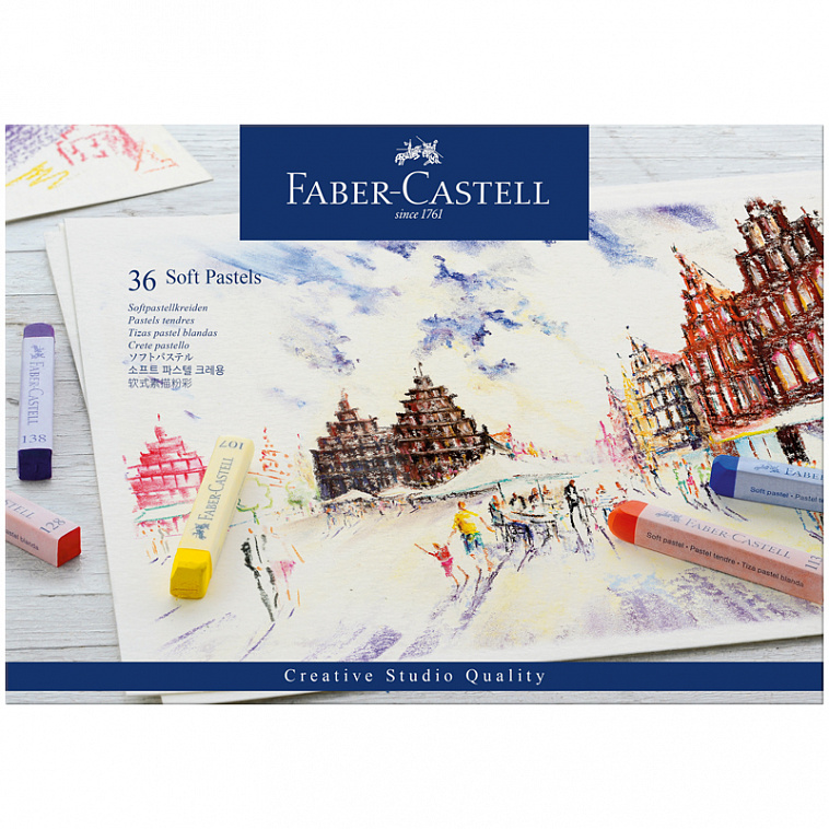Набор сухой пастели Faber-castell "Creative Studio" 36 цв
