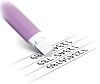 Ластик Penac "TRI ERASER" фиолетовый 2