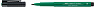 Ручка капиллярная Faber-Castell "Pitt artist pen" B, темно-зелёный 