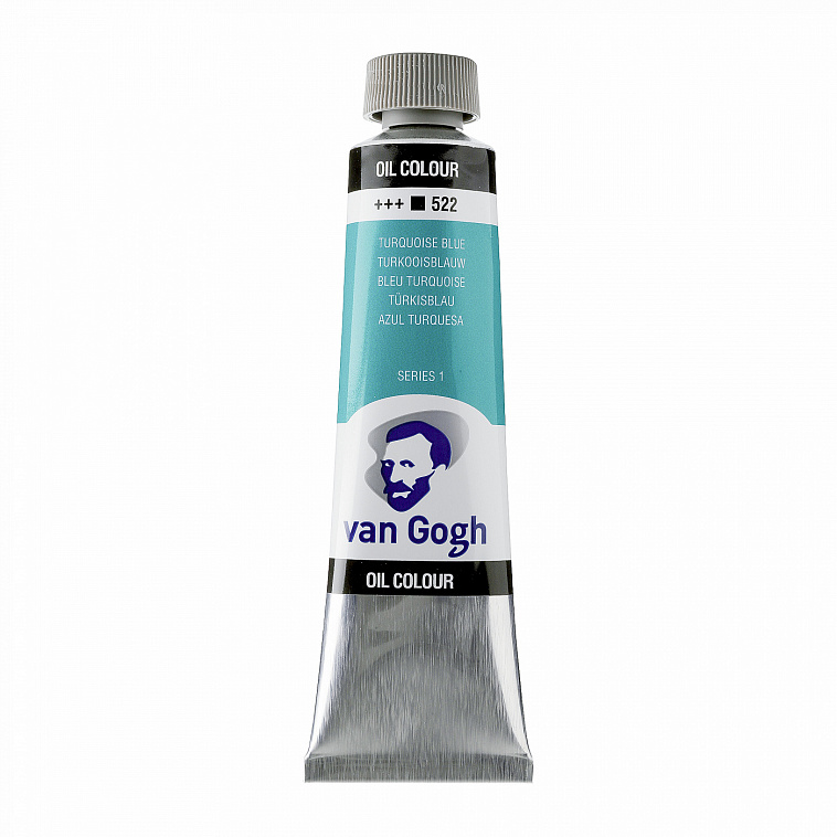 Масло Talens "VAN GOGH" 40 мл Бирюзовый синий  606x758
