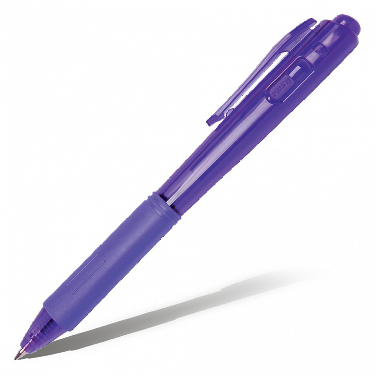 Ручка шариковая автоматическая Pentel матовый корпус, фиолетовый, 0,7 мм 606x758