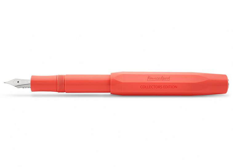 Ручка перьевая Kaweco Sport Collectors Edition Coral, F, корпус коралловый