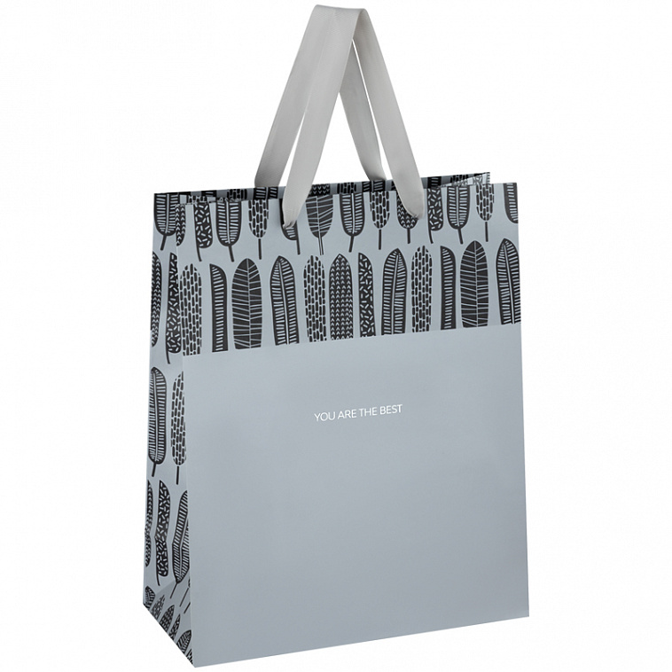 Пакет подарочный MESHU "Grey mood" 26*32*12 см 606x758