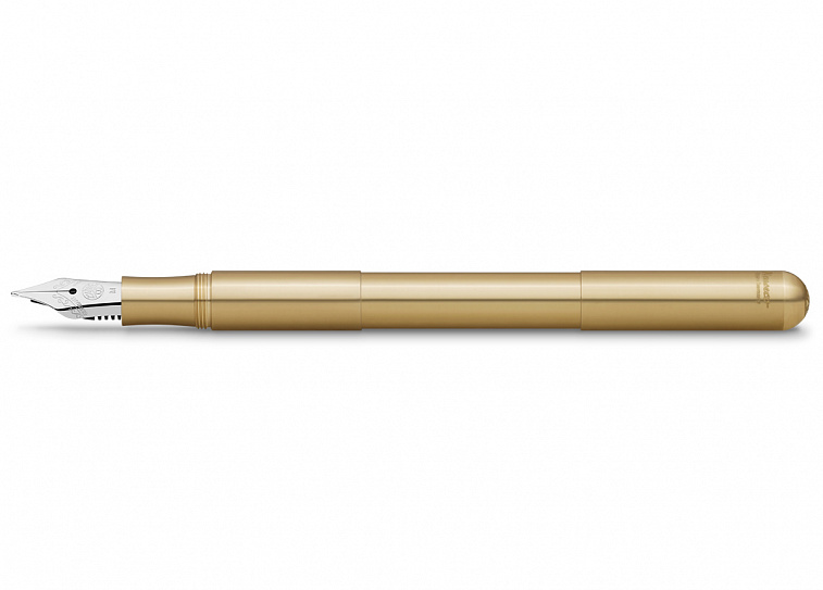Ручка перьевая Kaweco SUPRA Sport, чернила синие, корпус коричневый