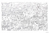 Огромная раскраска "Мой город"  1