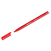 Ручка гелевая стираемая Berlingo "Apex E" 0,5 мм, трехгранная, красная