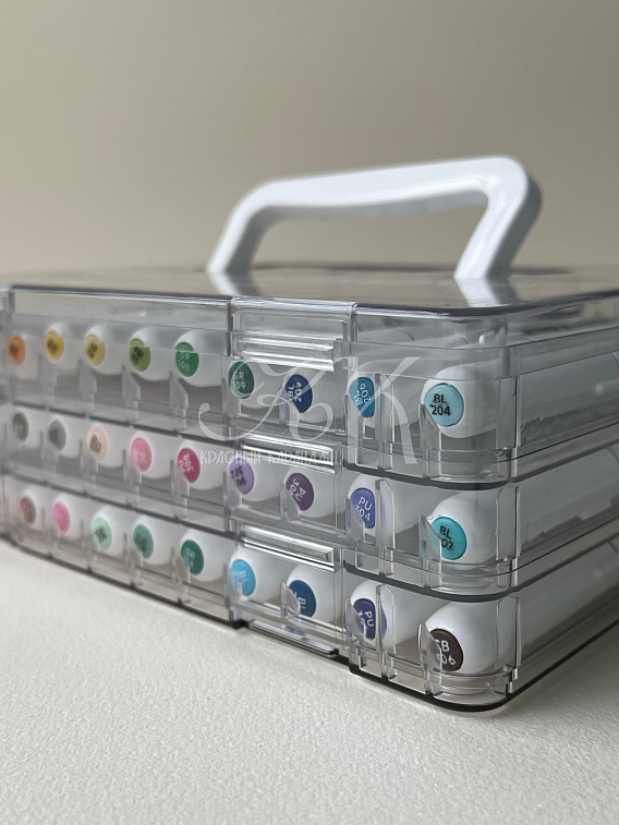 Набор маркеров акриловые Languo, 36 цветов 606x758