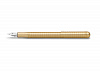 Ручка перьевая Kaweco LILIPUT Wave B 1,1 мм, корпус латунный