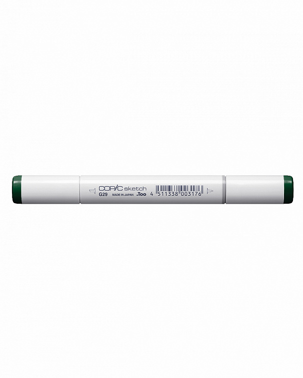 Маркер COPIC sketch G29 (богатый травяной, pine tree green) 606x758